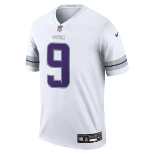 J.j. mccarthy minnesota vikings nike alternate legend player performance top White M