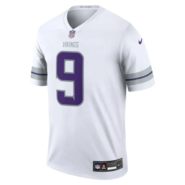 J.j. mccarthy minnesota vikings nike alternate legend player performance top White M