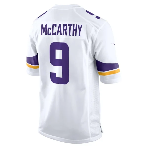 J.j. mccarthy minnesota vikings nike game jersey White L