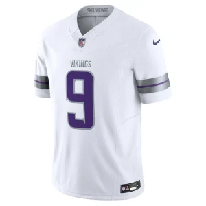J.j. mccarthy minnesota vikings nike vapor f.u.s.e. limited jersey White M
