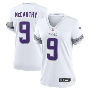 J.j. mccarthy minnesota vikings nike womens alternate game player jersey White