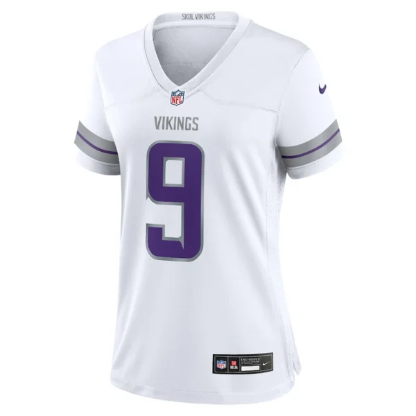 J.j. mccarthy minnesota vikings nike womens alternate game player jersey White M