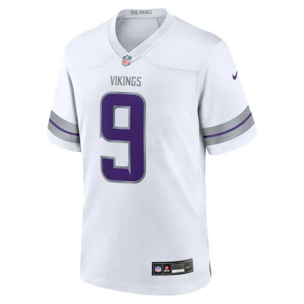 J.j. mccarthy minnesota vikings nike youth alternate game player jersey White Yth M
