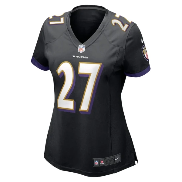 J.k. dobbins baltimore ravens nike womens game jersey Black M