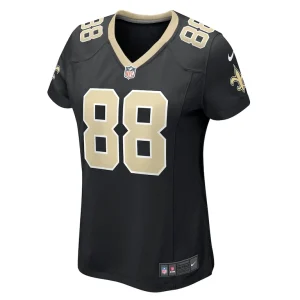 J.p. holtz new orleans saints nike womens game player jersey Black M