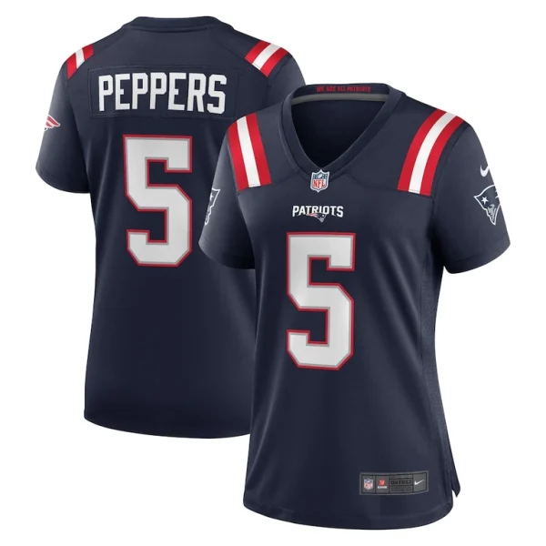 Jabrill peppers new england patriots nike womens game player jersey Navy