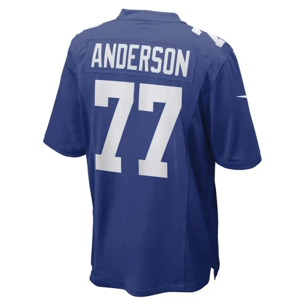 Jack anderson new york giants nike game player jersey Royal L
