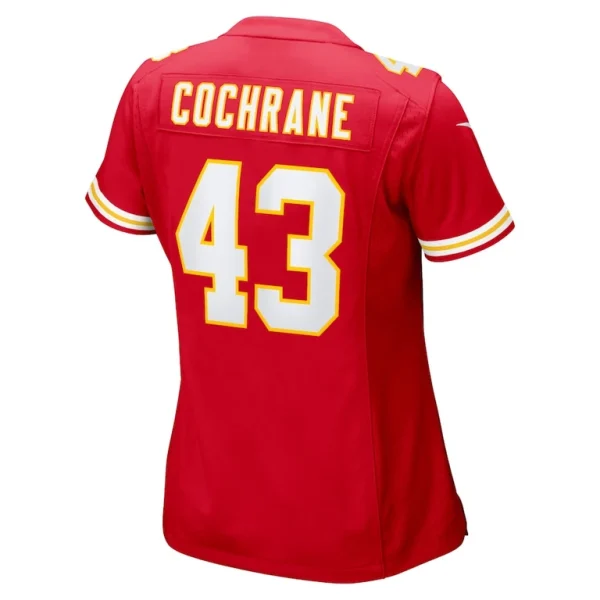 Jack cochrane kansas city chiefs nike womens game player jersey Red L