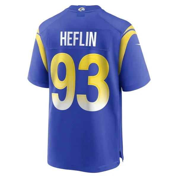 Jack heflin los angeles rams nike team game jersey Royal L