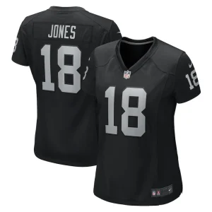 Jack jones las vegas raiders nike womens game jersey Black
