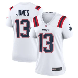 Jack jones new england patriots nike womens game player jersey White