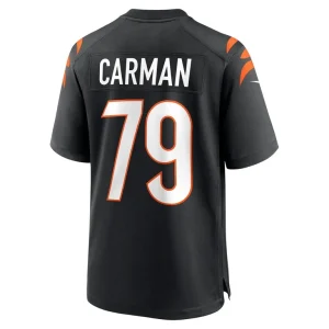 Jackson carman cincinnati bengals nike game jersey Black L