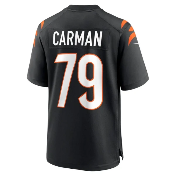 Jackson carman cincinnati bengals nike game jersey Black L