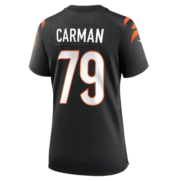 Jackson carman cincinnati bengals nike womens game jersey Black L