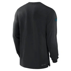 Jacksonville jaguars nike 2023 sideline performance long sleeve t shirt Black L