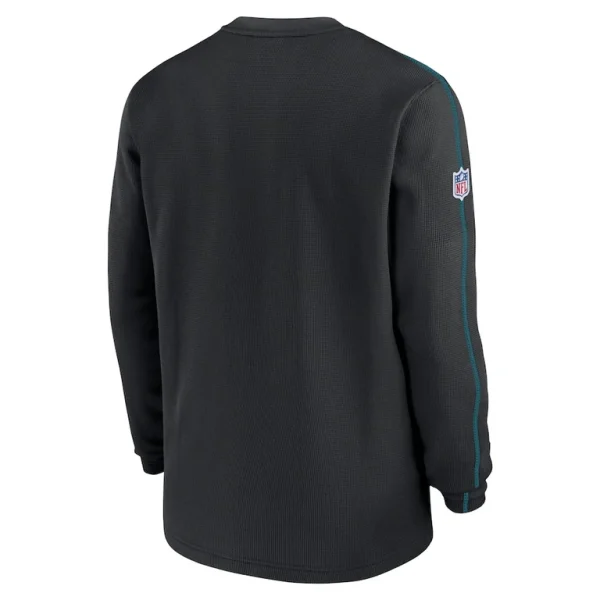Jacksonville jaguars nike 2024 sideline coaches long sleeve top Black L