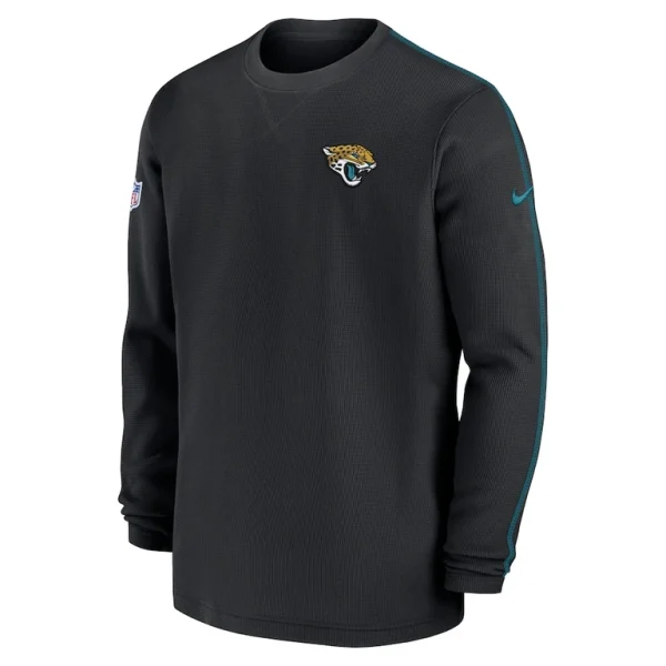 Jacksonville jaguars nike 2024 sideline coaches long sleeve top Black M