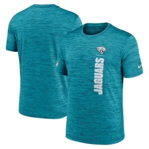 Jacksonville jaguars nike 2024 sideline velocity performance t shirt Teal