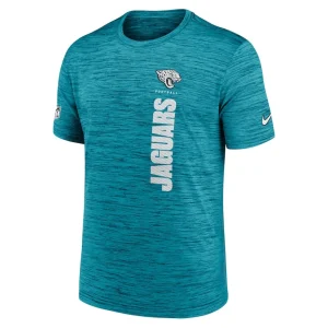 Jacksonville jaguars nike 2024 sideline velocity performance t shirt Teal M