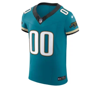 Jacksonville jaguars nike alternate vapor f.u.s.e. elite custom jersey Teal 44
