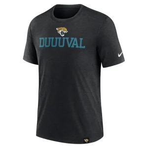 Jacksonville jaguars nike blitz tri blend t shirt Heather black M