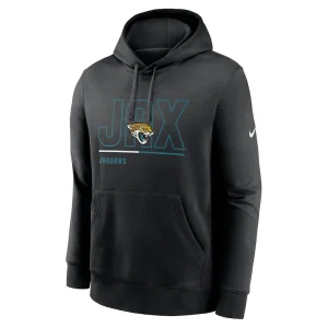 Jacksonville jaguars nike city code club fleece pullover hoodie Black M