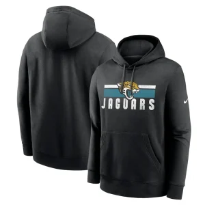 Jacksonville jaguars nike club fleece pullover hoodie Black