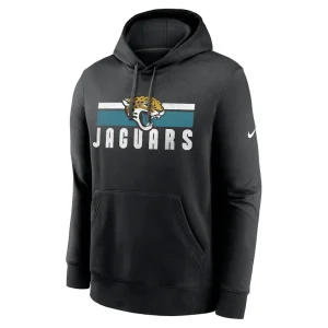 Jacksonville jaguars nike club fleece pullover hoodie Black M