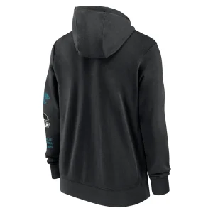 Jacksonville jaguars nike club full zip hoodie jacket Black L
