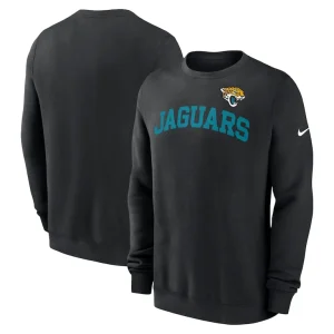 Jacksonville jaguars nike club pullover sweatshirt Black