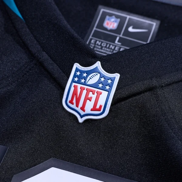 Jacksonville jaguars nike custom game jersey Black XL