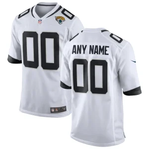 Jacksonville jaguars nike custom game jersey White