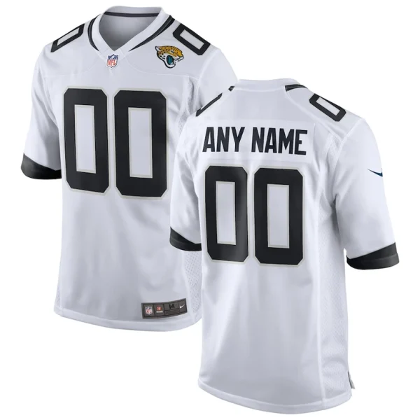 Jacksonville jaguars nike custom game jersey White