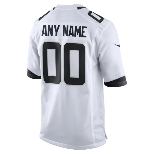 Jacksonville jaguars nike custom game jersey White L