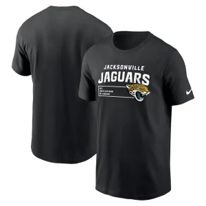 Jacksonville jaguars nike division essential t shirt Black