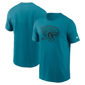 Jacksonville jaguars nike faded essential t shirt Teal