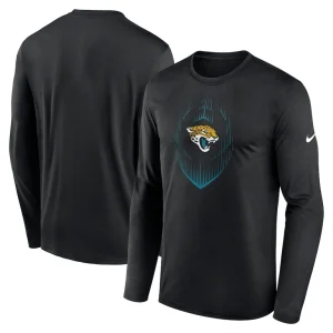 Jacksonville jaguars nike legend icon long sleeve t shirt Black