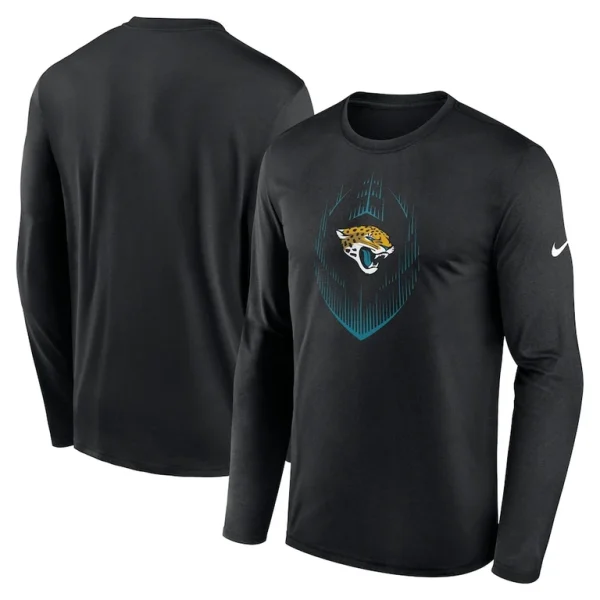 Jacksonville jaguars nike legend icon long sleeve t shirt Black