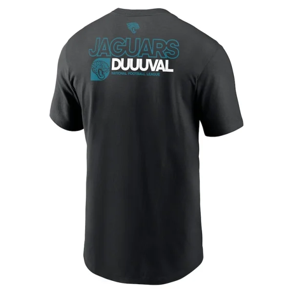 Jacksonville jaguars nike outline t shirt Black L