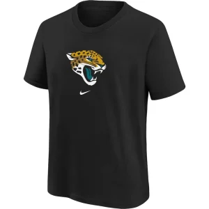 Jacksonville jaguars nike preschool team wordmark t shirt Black 56