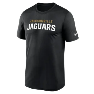 Jacksonville jaguars nike primetime legend wordmark performance t shirt Black M