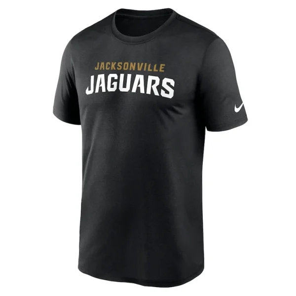 Jacksonville jaguars nike primetime legend wordmark performance t shirt Black M