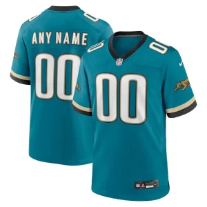 Jacksonville jaguars nike prowler throwback custom game jersey Teal