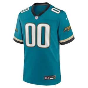 Jacksonville jaguars nike prowler throwback custom game jersey Teal M