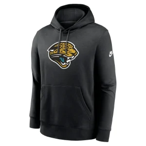Jacksonville jaguars nike rewind club logo pullover hoodie Black M
