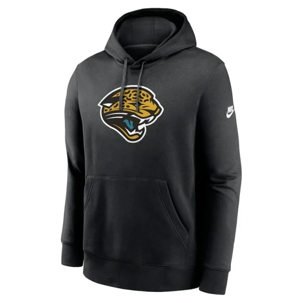Jacksonville jaguars nike rewind club logo pullover hoodie Black M