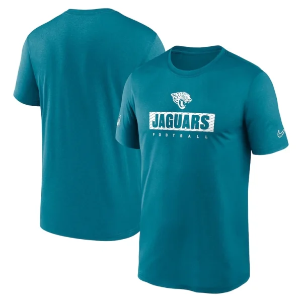 Jacksonville jaguars nike sideline legend performance t shirt Teal