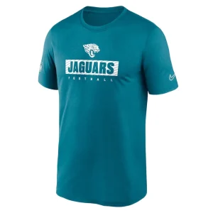 Jacksonville jaguars nike sideline legend performance t shirt Teal M