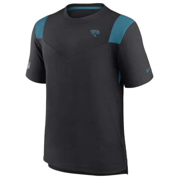 Jacksonville jaguars nike sideline tonal logo performance player t shirt Black M