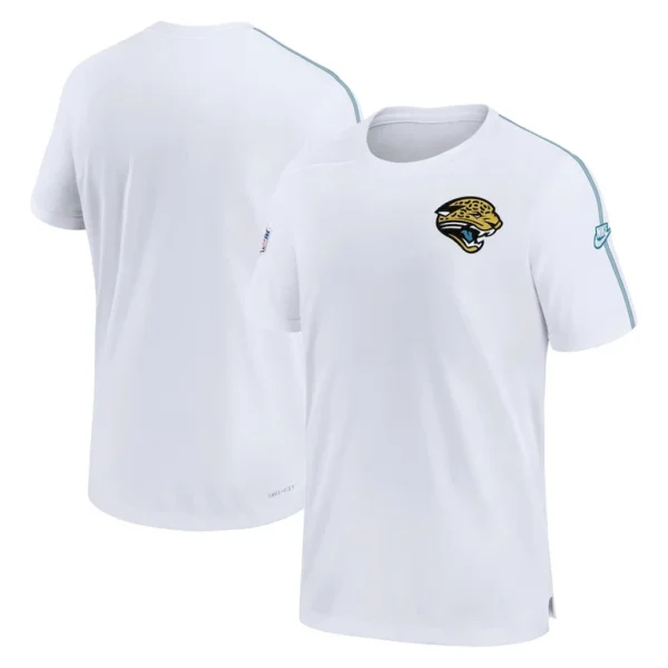 Jacksonville jaguars nike throwback sideline alternate logo coach performance top White